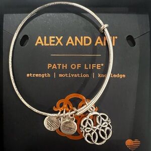 Two ALEX and ANI bracelet set